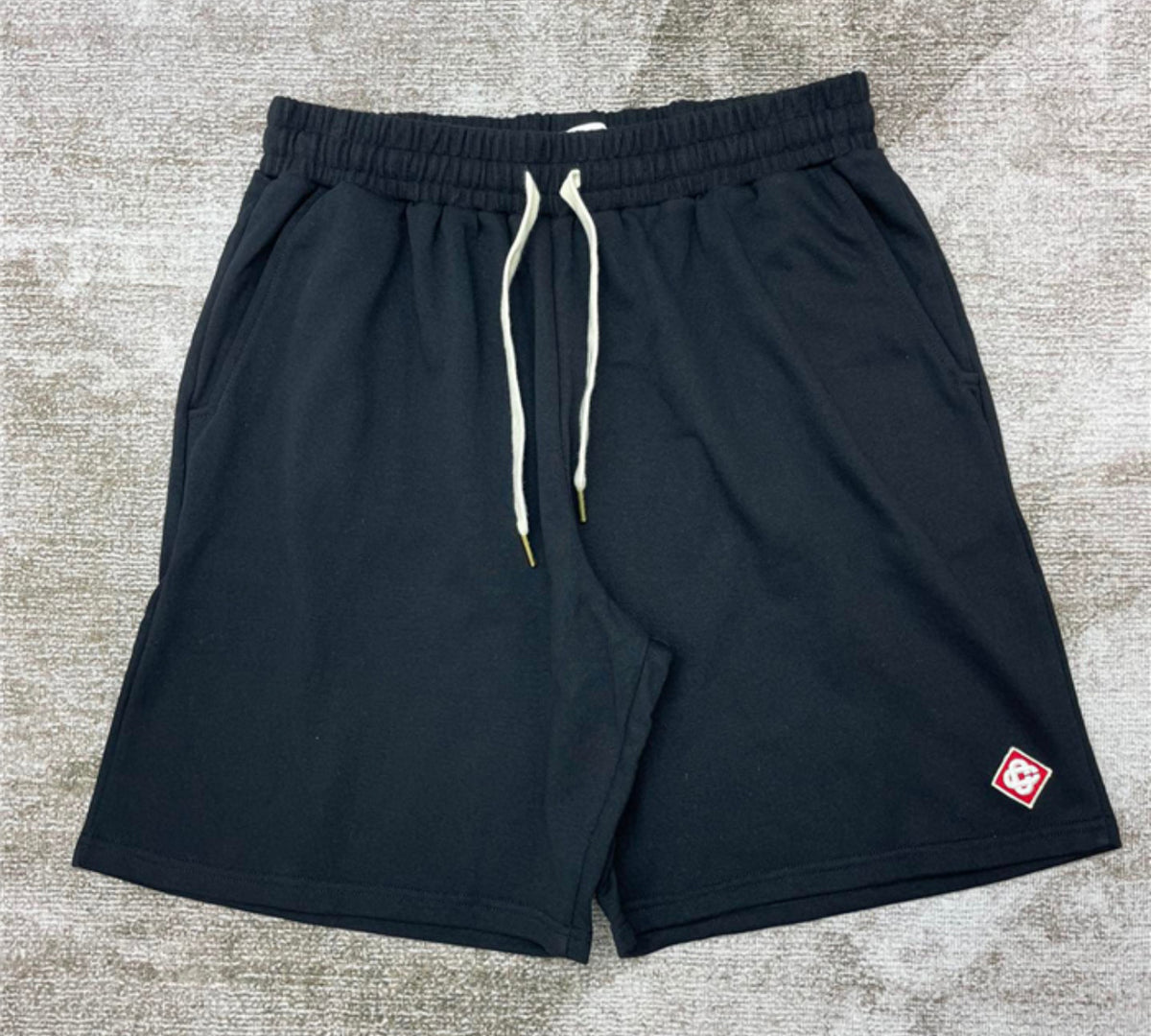 Casablanca Diamond Logo Sweatshorts 'Black' image 3