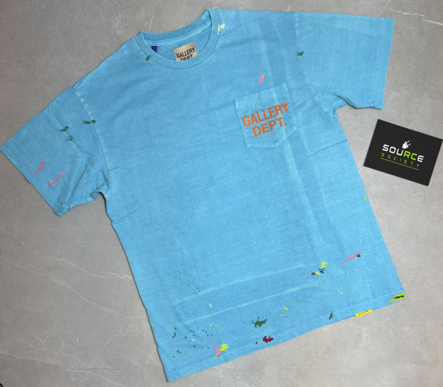 GALLERY DEPT. POCKET T-SHIRT 'BLUE'