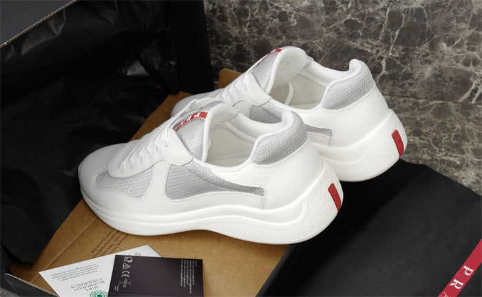 Prada Americas Cup Soft Rubber 'White' Sneakers image 2