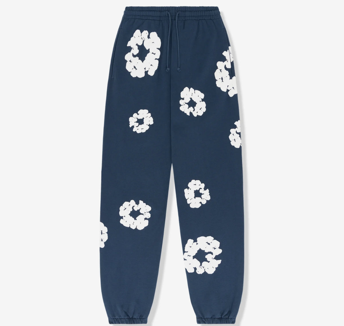 Denim Tears Cotton Wreath Sweatpants 'Navy'