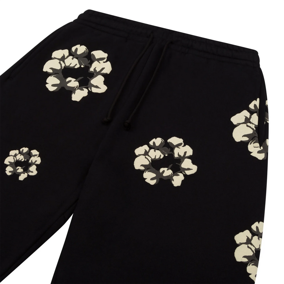 Cactus Tears Cotton Wreath Joggers 'Black' image 2