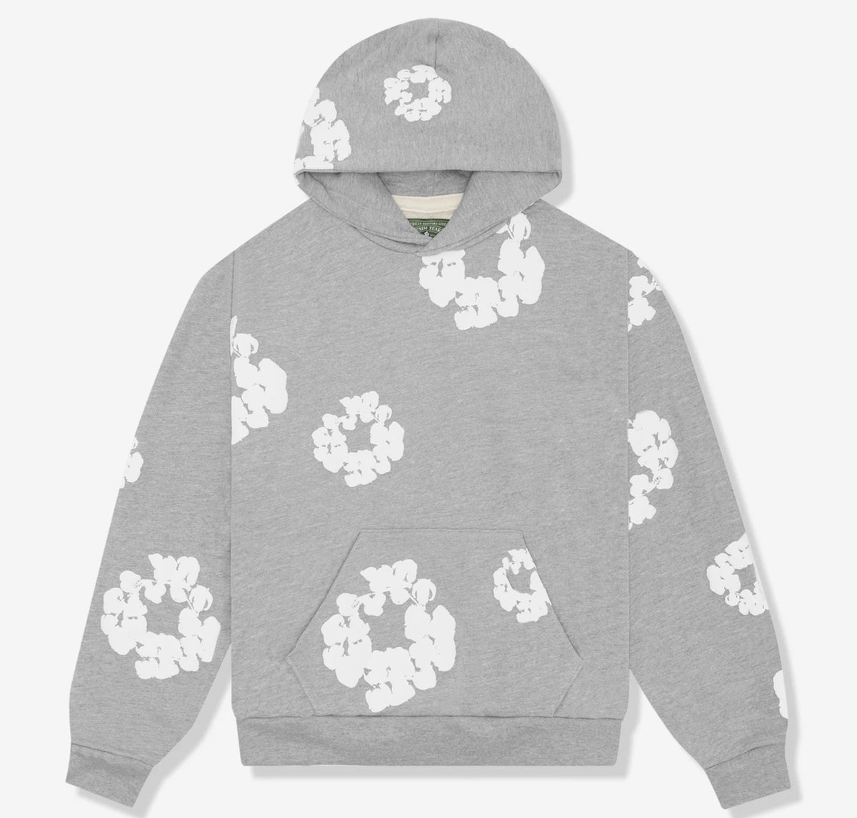 Denim Tears Cotton Wreath Hoodie 'Grey'