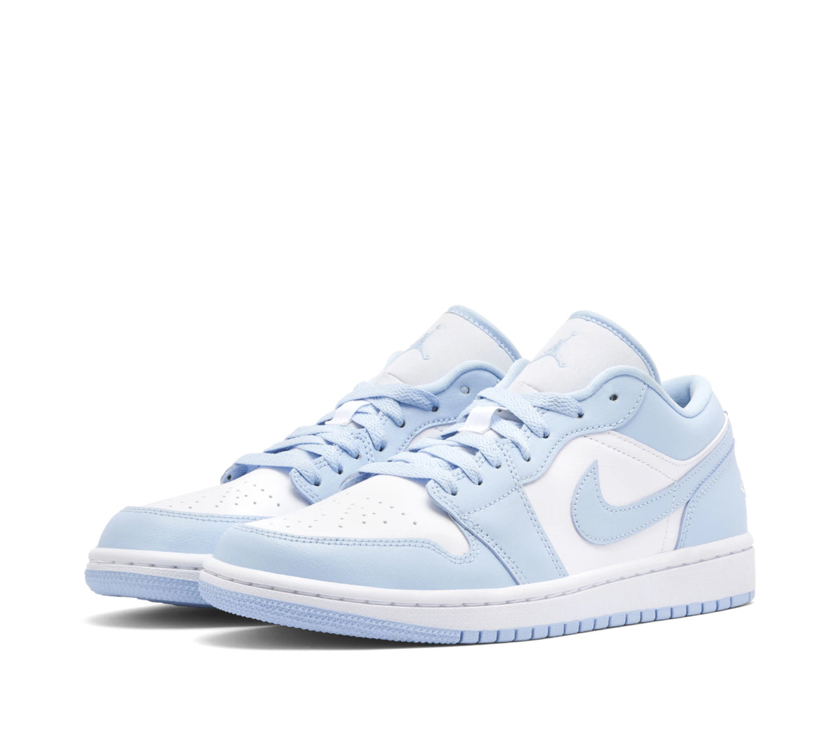 Air Jordan 1 Low 'Ice Blue' Womens Sneakers image 2