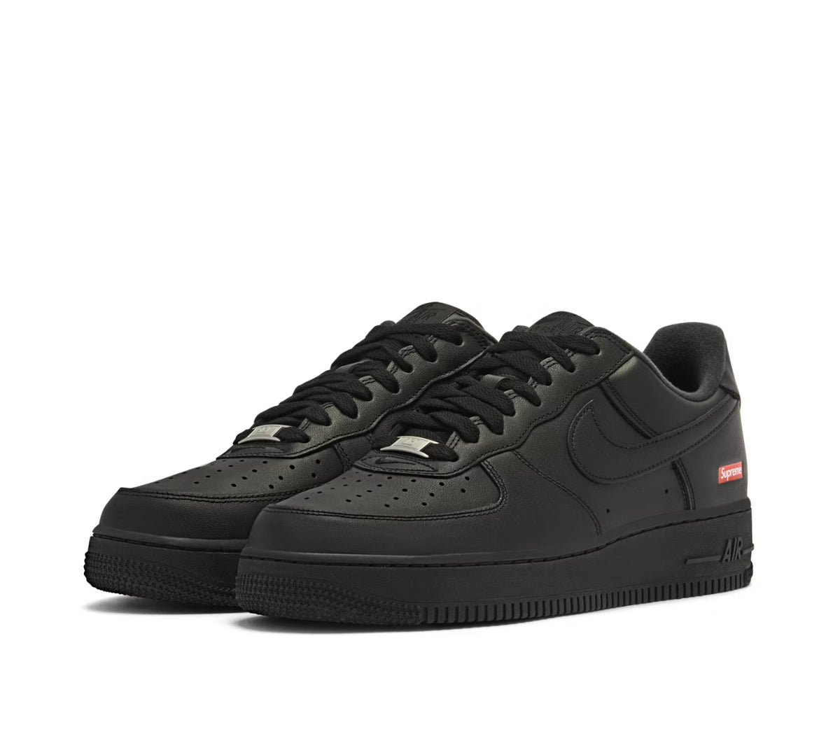 Nike Air Force 1 Low x Supreme 'Black' Sneakers image 3