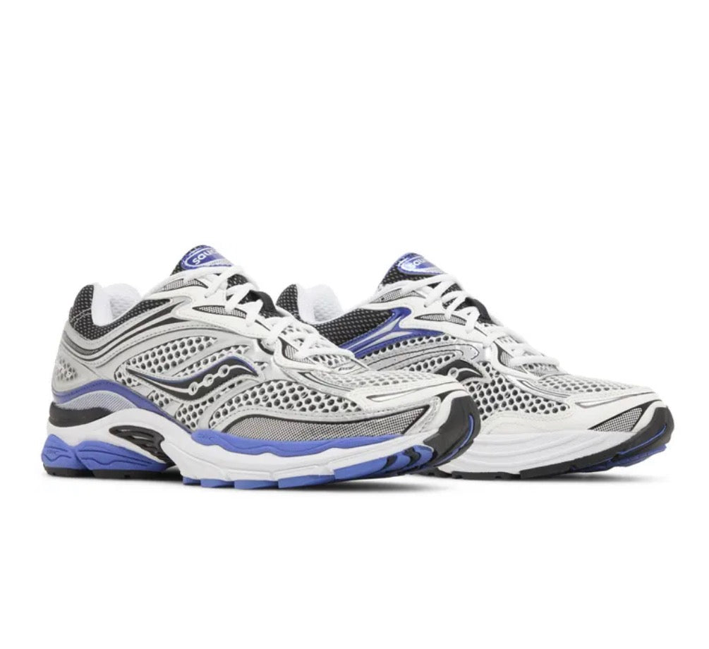 Saucony ProGrid Omni 9 'White Silver Blue' Sneakers image 2