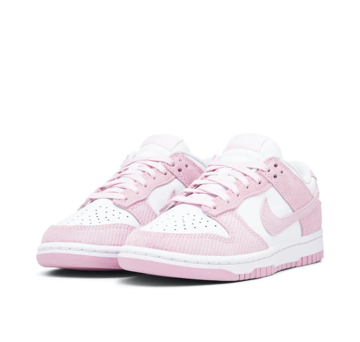 Nike Dunk Low 'Pink Corduroy' Sneakers image 2