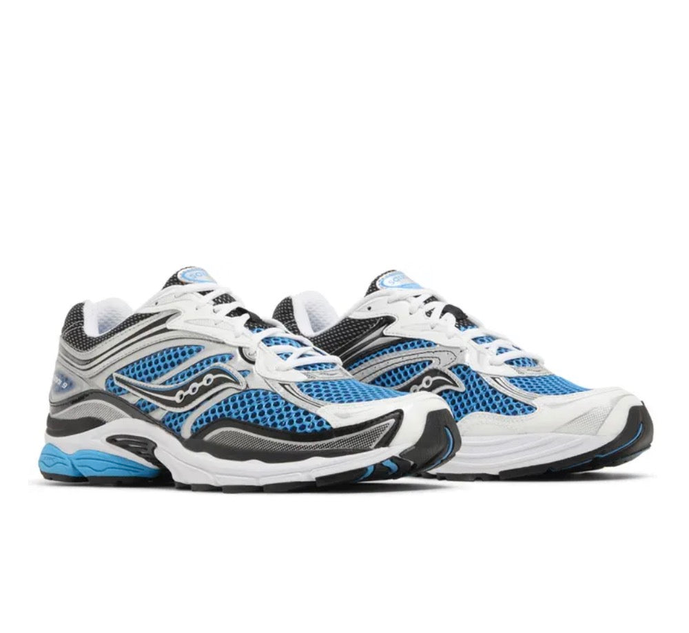 Saucony ProGrid Omni 9 'Royal Silver' Sneakers image 2