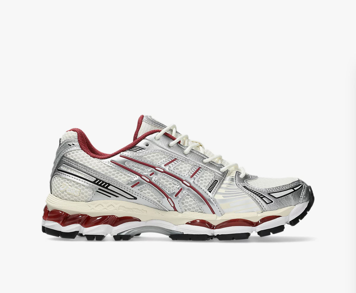 ASICS Gel-Kayano 12.1 'Silver Burgundy' Sneakers