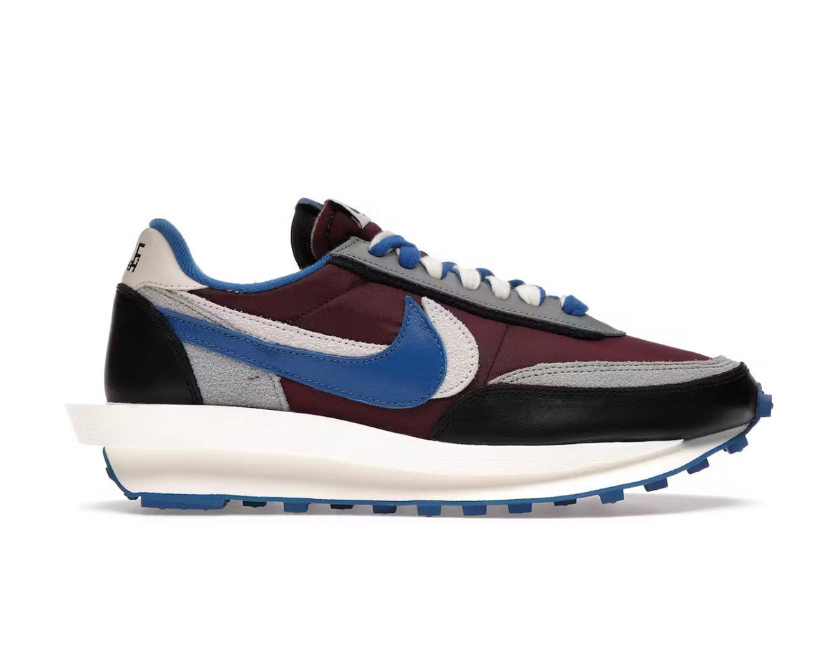Nike x Sacai x Undercover LDWaffle 'Night Maroon Team Royal'