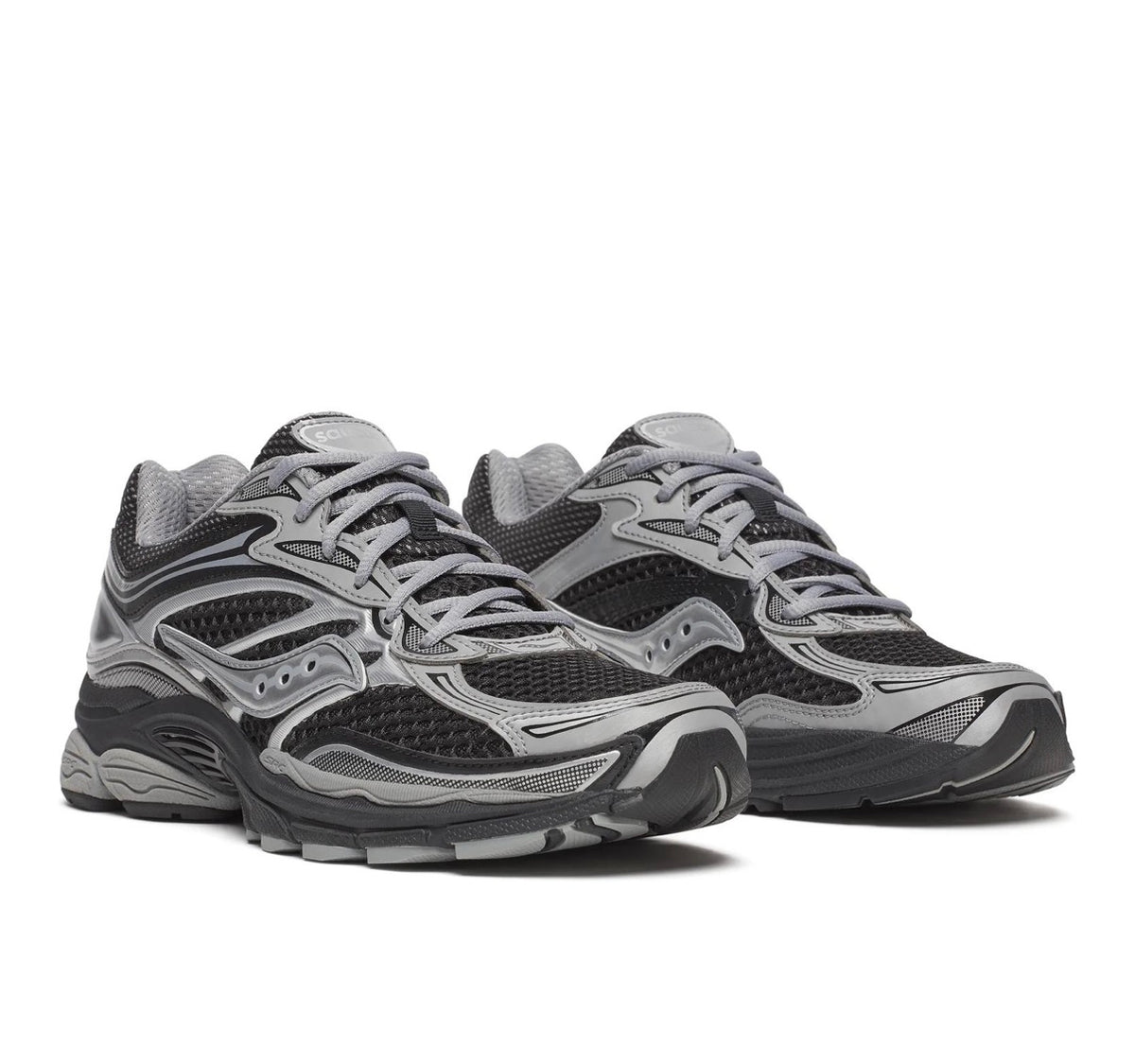 Saucony ProGrid Omni 9 'Black Silver' Sneakers image 2