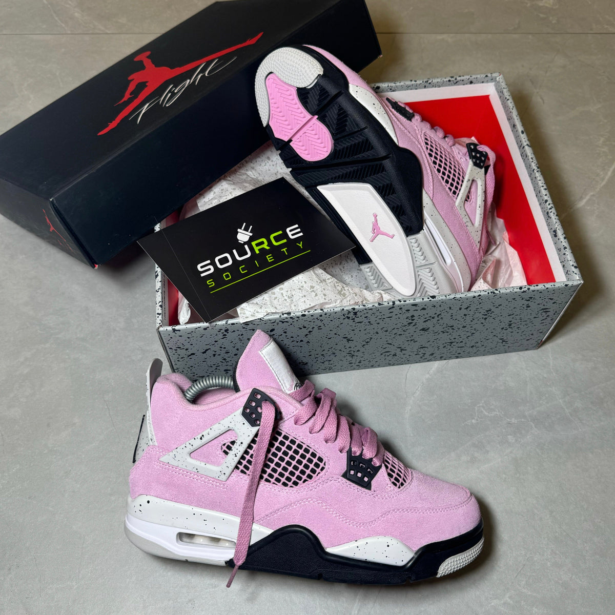 Air Jordan 4 'Orchid' Sneakers image 2