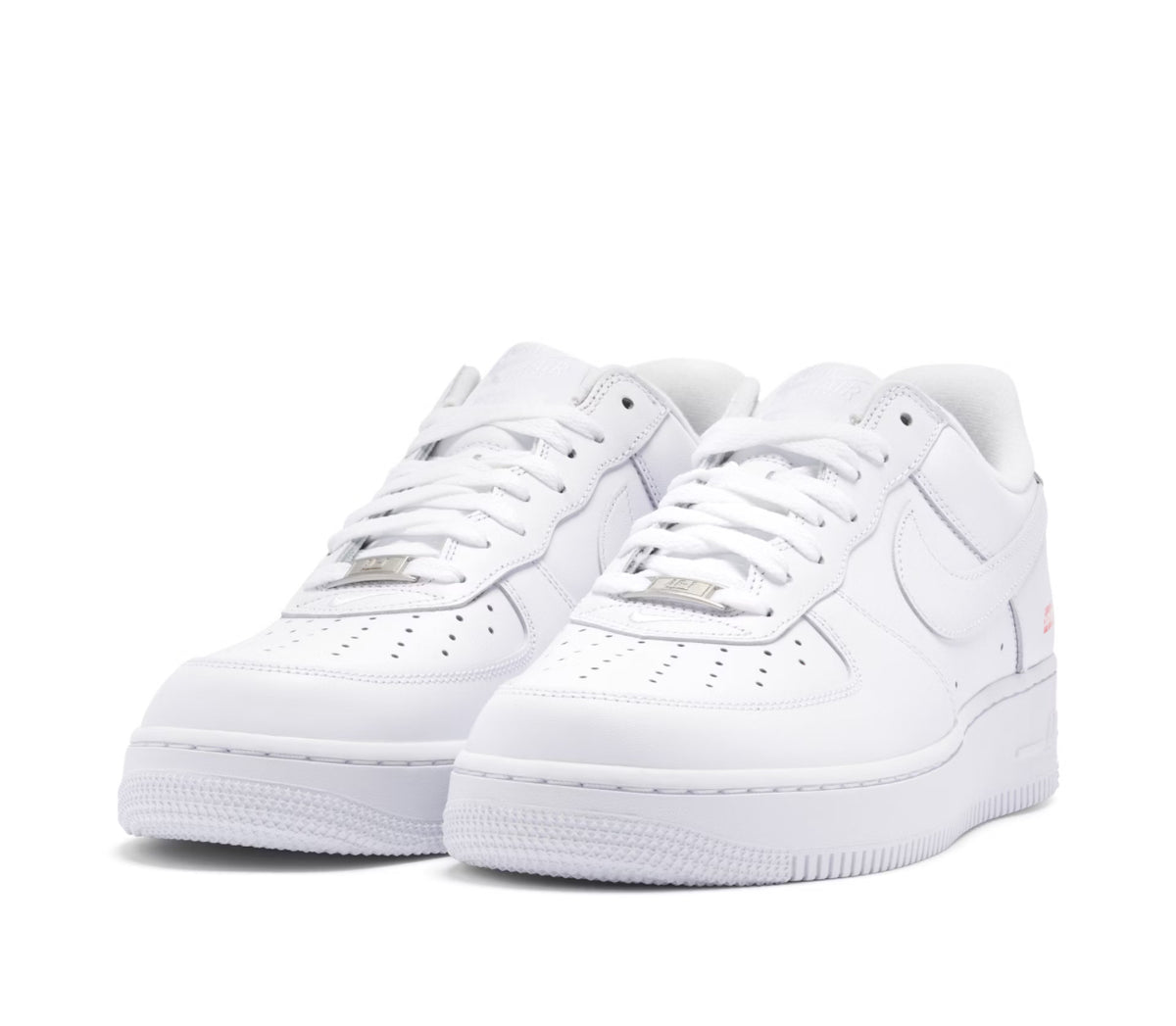 Nike Air Force 1 Low x Supreme 'White' Sneakers image 4