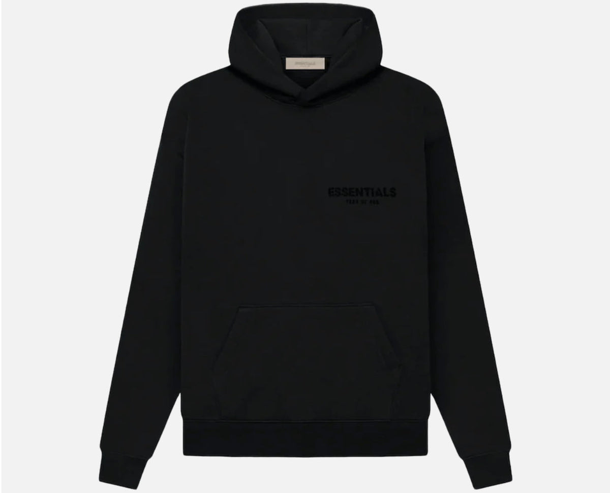 Fear of God Essentials Pullover Hoodie 'Black Limo'