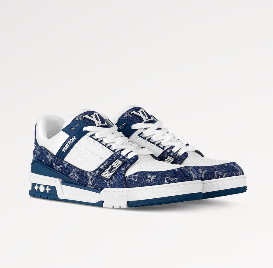 Louis Vuitton LV Trainer Monogram Denim 'Blue'