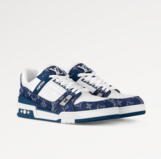 Louis Vuitton LV Trainer Monogram Denim 'Blue'