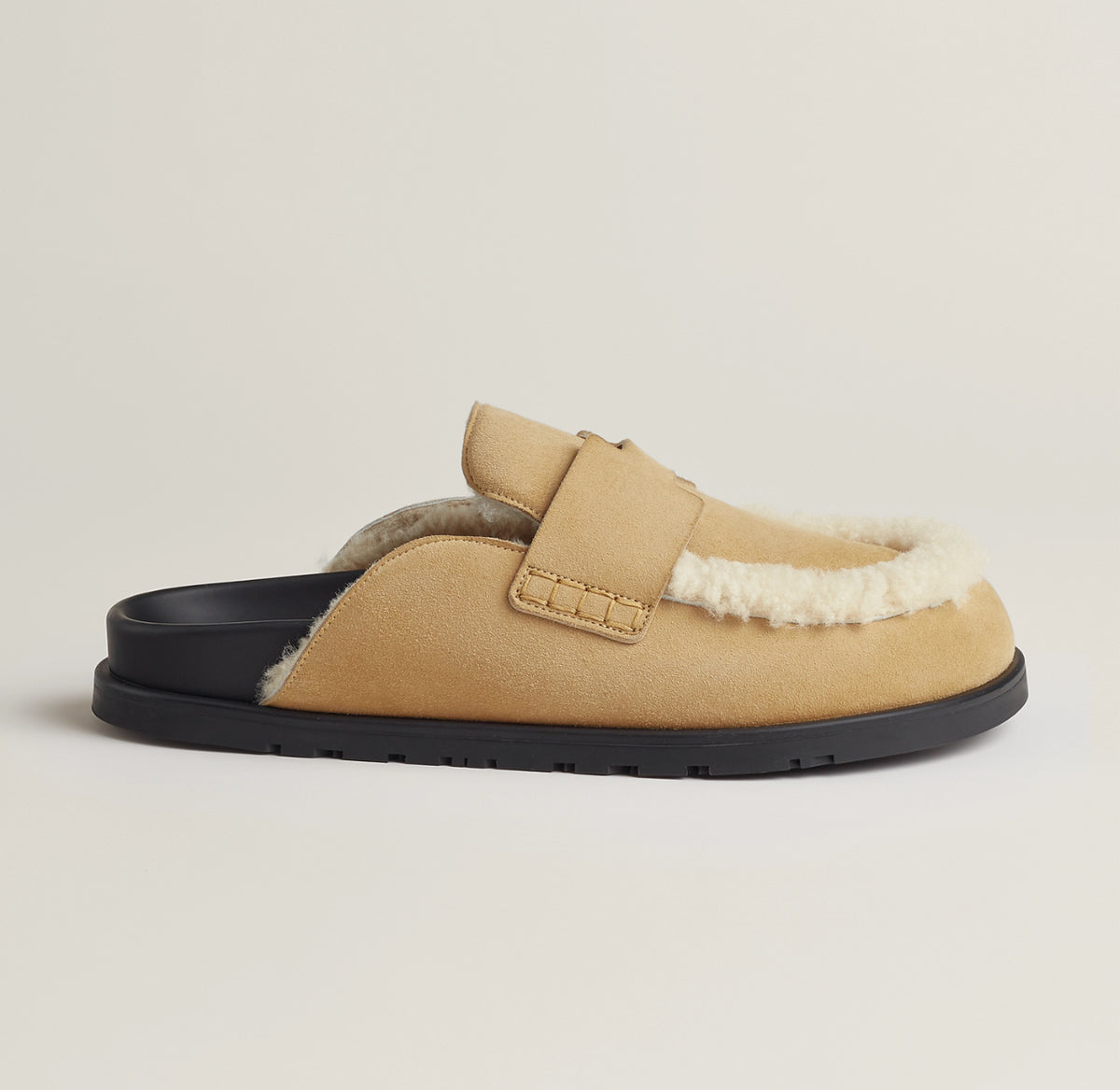 Hermès Go Mule 'Brown Shearling' image 2