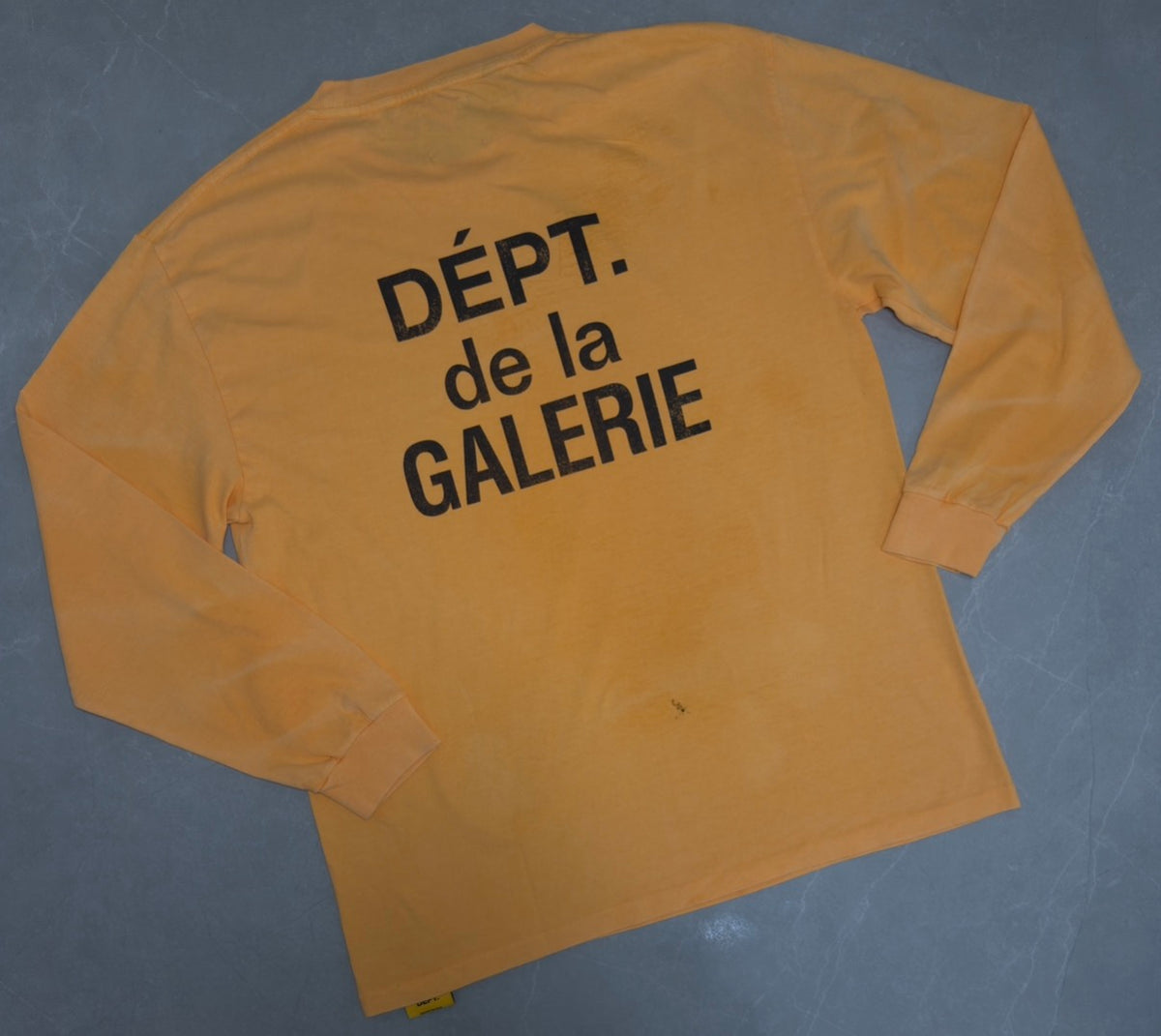 Gallery Dept. Long Sleeve T-Shirt 'Yellow' image 2