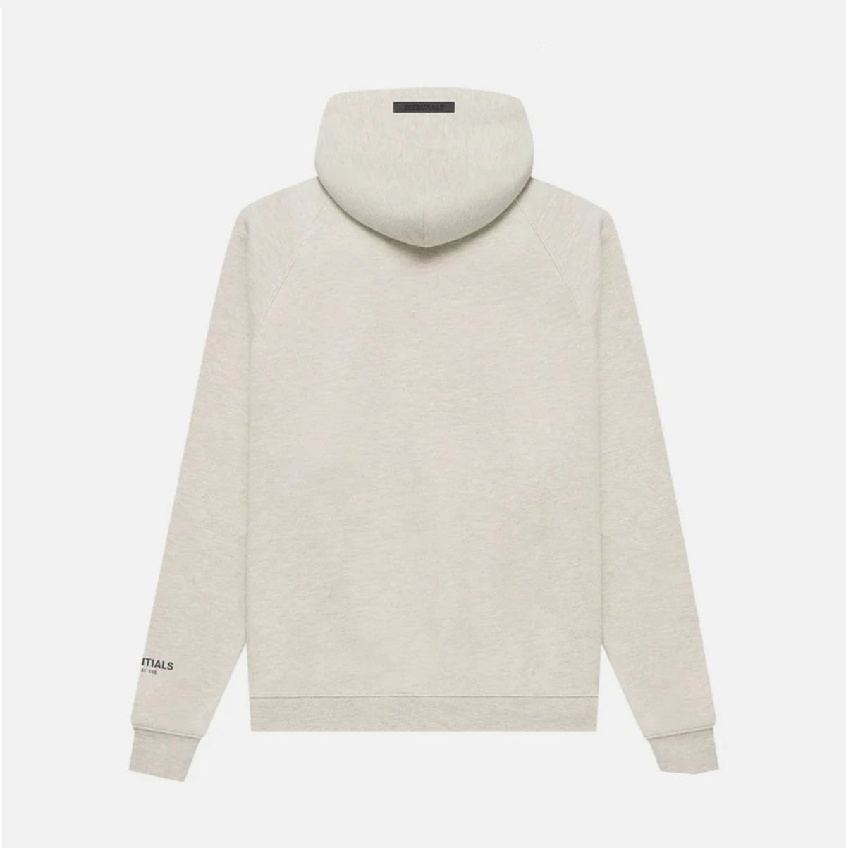 Essentials Pullover Hoodie 'Light Heather Oatmeal' image 2