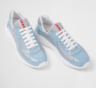 Prada Americas Cup Patent 'Light Blue' Sneakers image 2