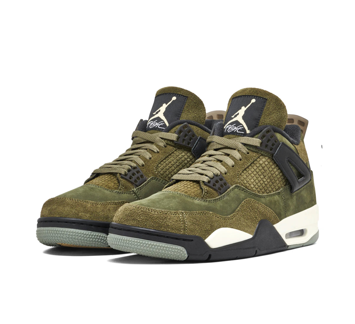 Air Jordan 4 'Craft Olive' Sneakers image 2