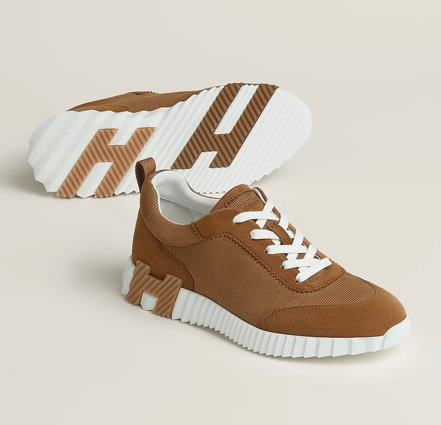 HERMES BOUNCING SNEAKER 'BRUN FUME’