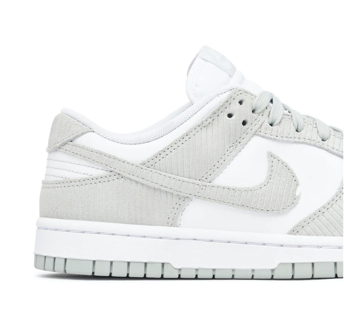 Nike Dunk Low 'Grey Corduroy' Sneakers image 2
