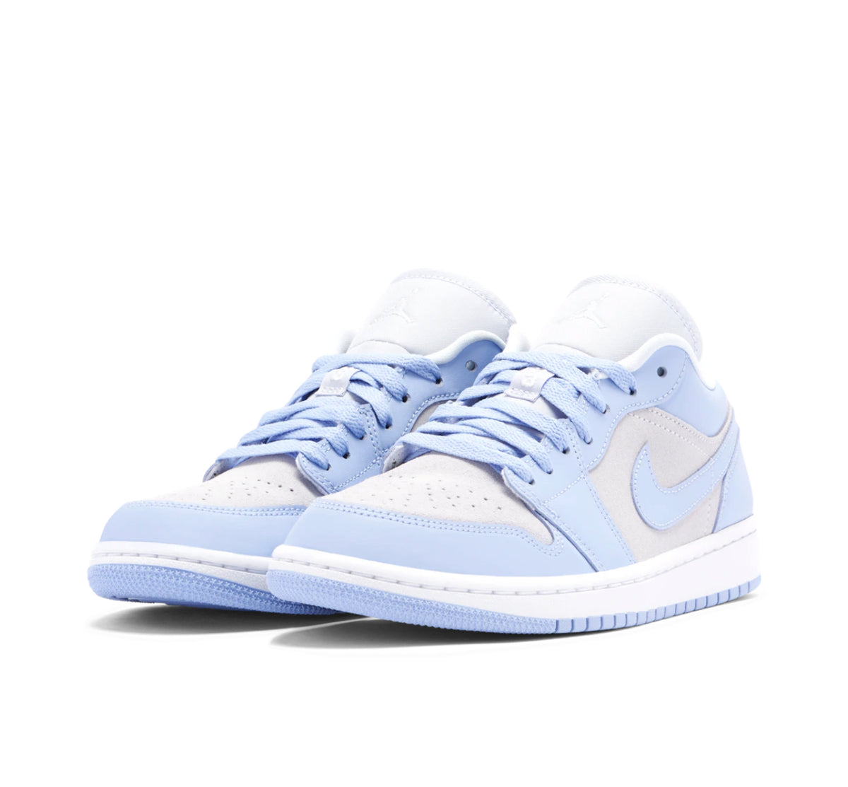 Air Jordan 1 Low 'Football Grey Aluminium' Sneakers image 2