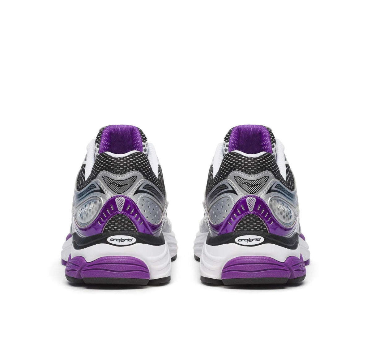 Saucony ProGrid Omni 9 'Silver Purple' Sneakers image 3