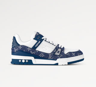 Louis Vuitton LV Trainer Monogram Denim 'Blue' image 2