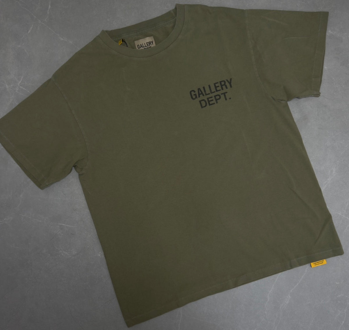 Gallery Dept. French Tee 'Olive Black' image 2