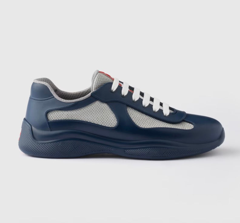 Prada Americas Cup Soft Rubber 'Royal Blue' Sneakers image 3