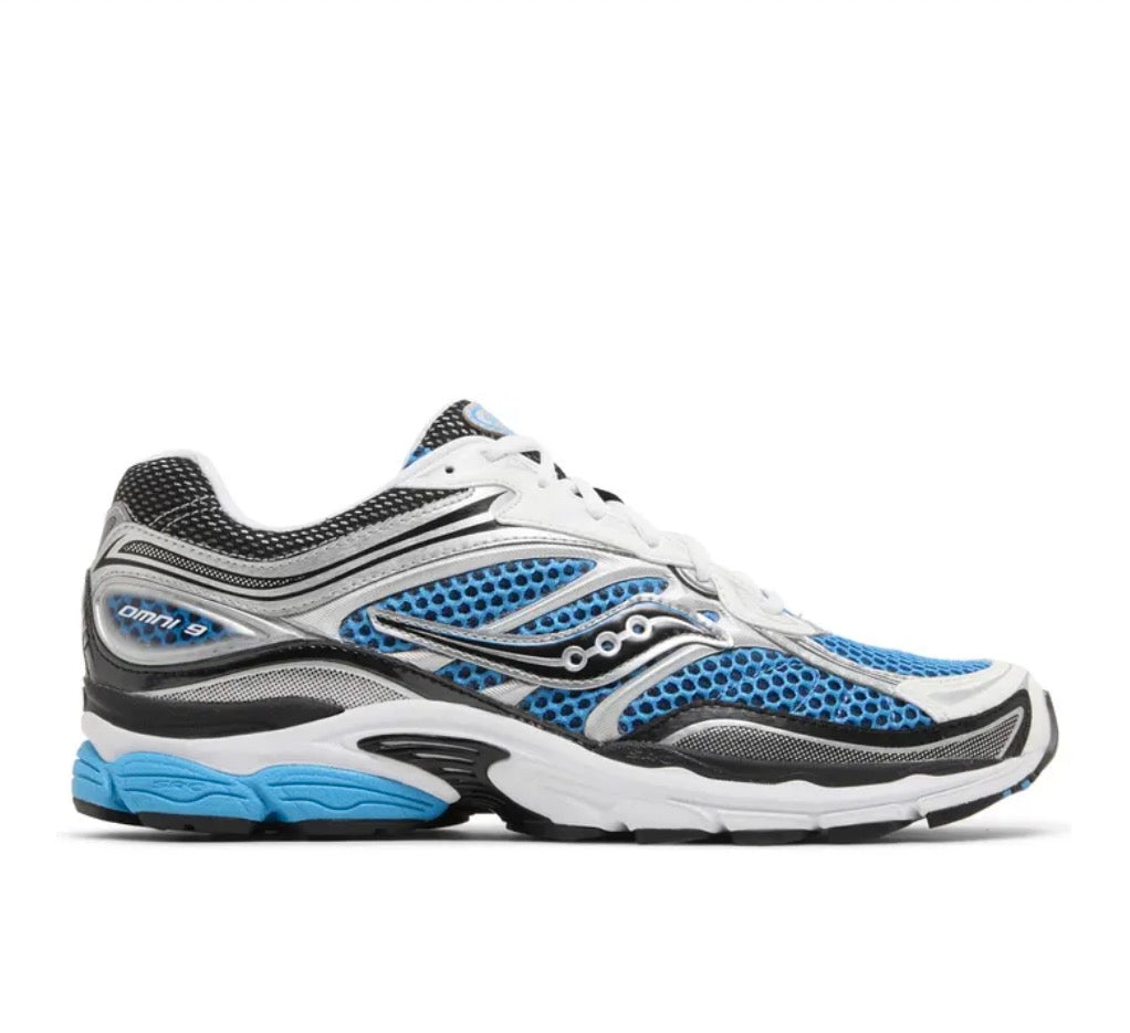 Saucony ProGrid Omni 9 'Royal Silver' Sneakers