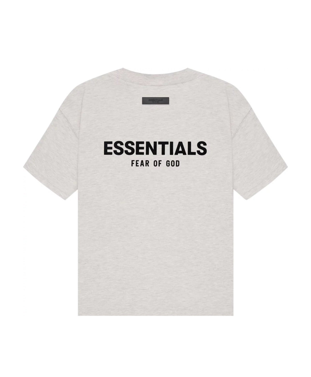 Fear of God Essentials T-Shirt 'Heather Oatmeal' image 2