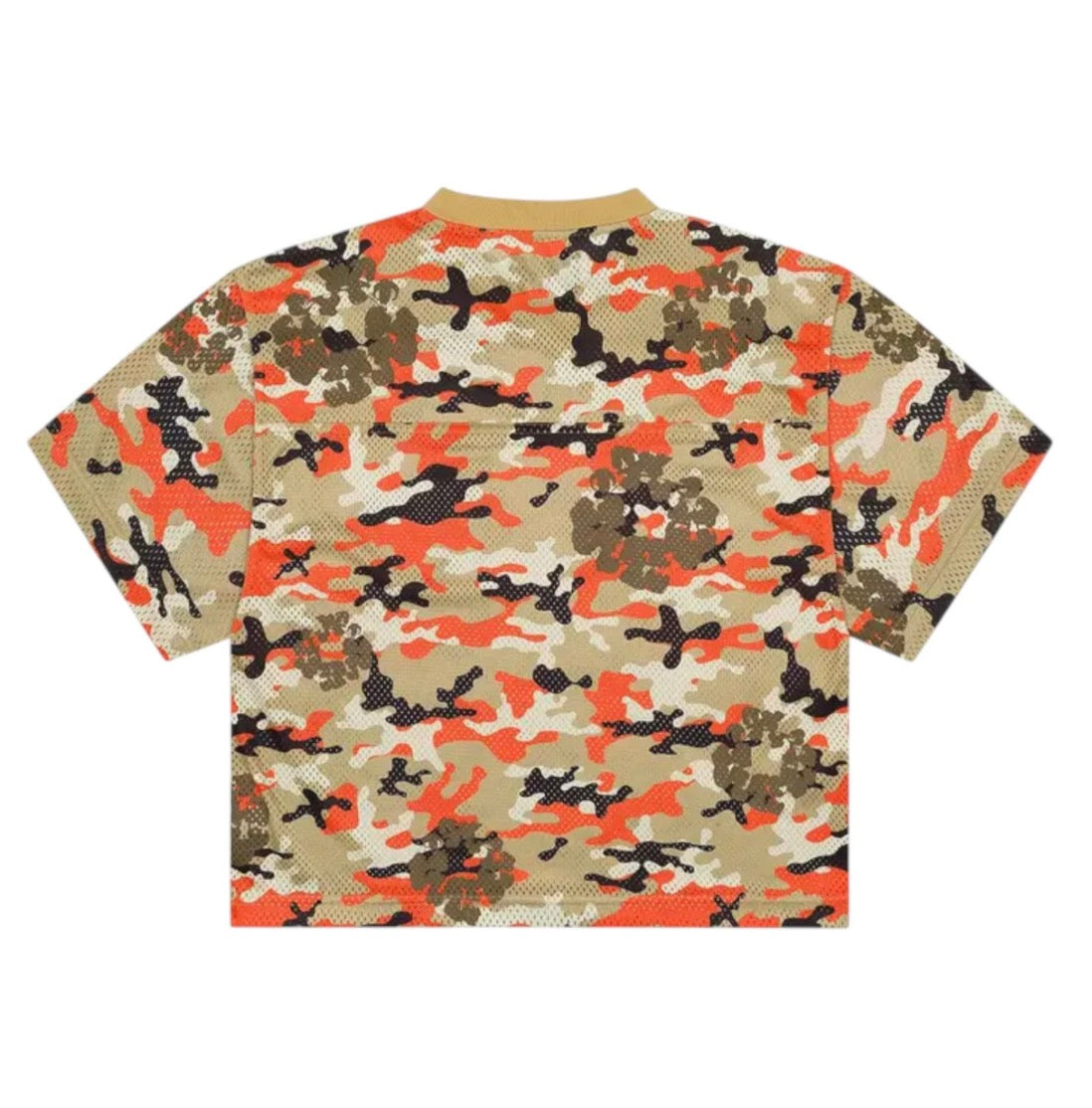 Denim Tears Camo Cotton Wreath Mesh Shorts 'Brown' image 2