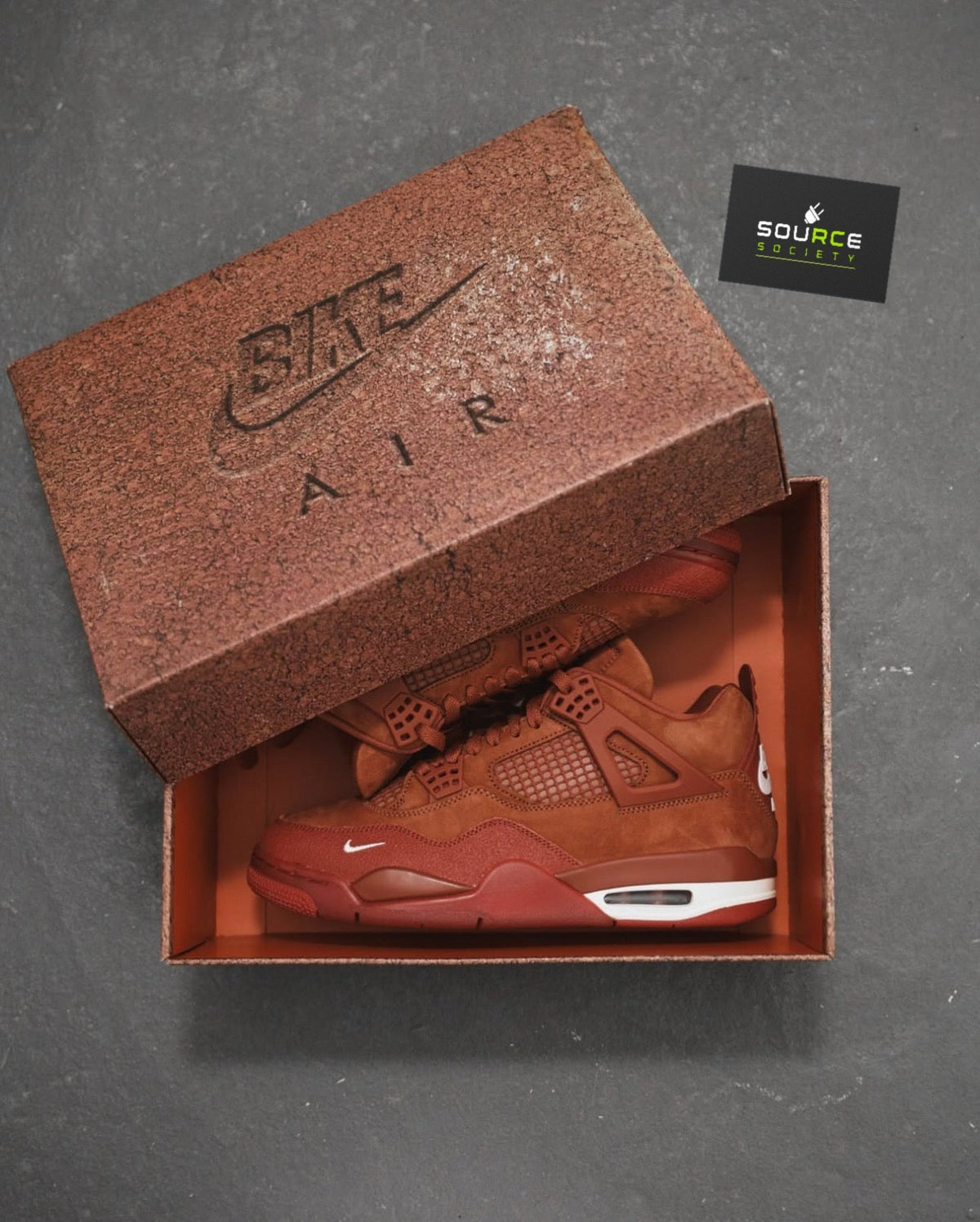Air Jordan 4 x Nigel Sylvester 'Brick by Brick' image 2