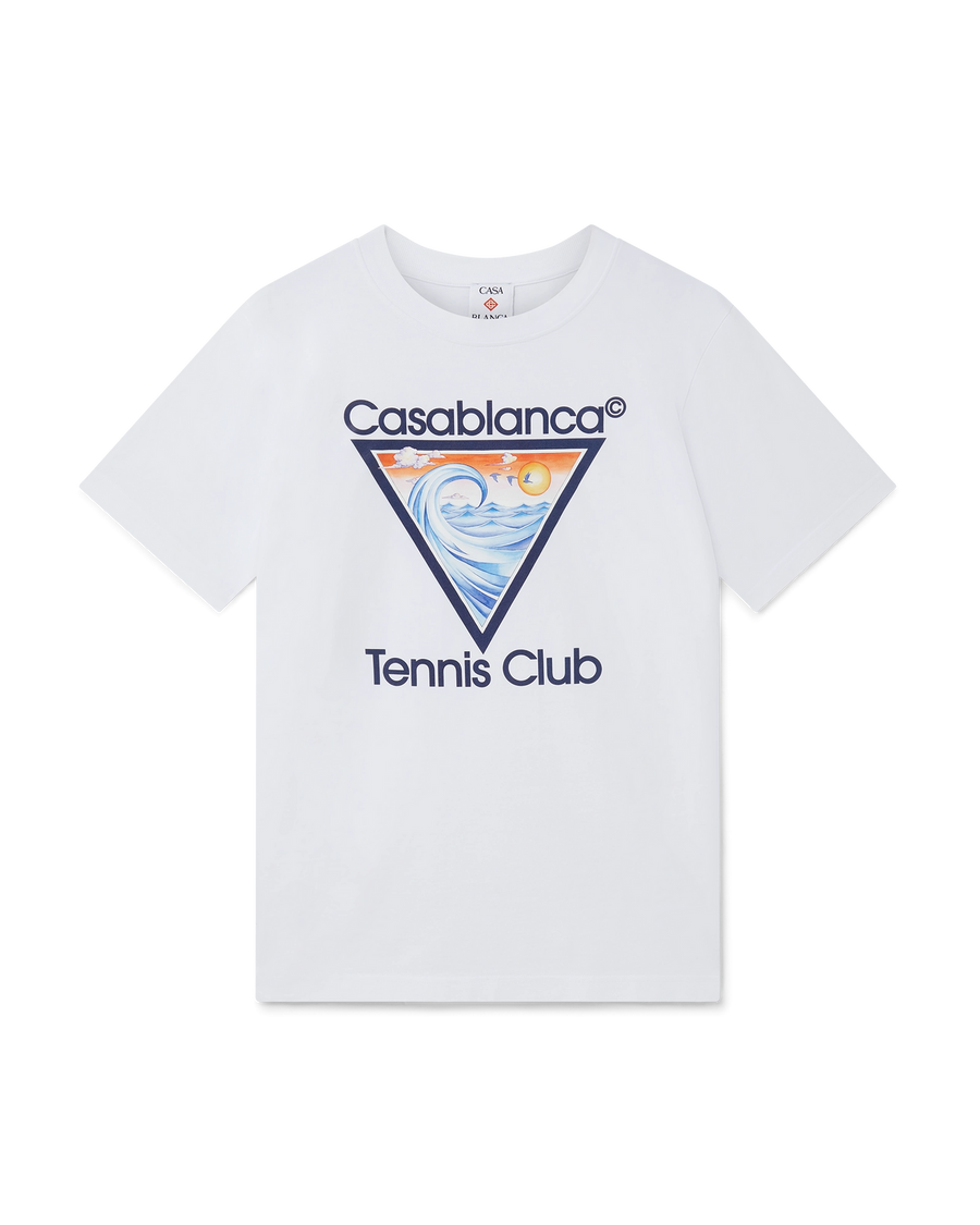 CASABLANCA TENNIS CLUB ICON T-SHIRT