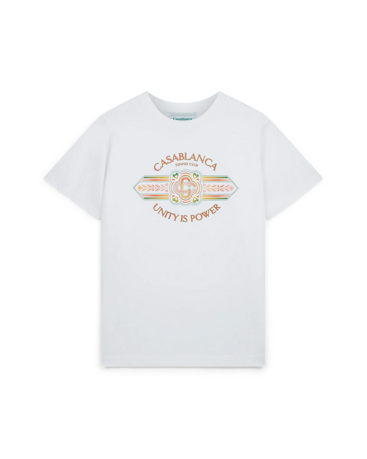 Casablanca Unity Is Power T-Shirt 'White'