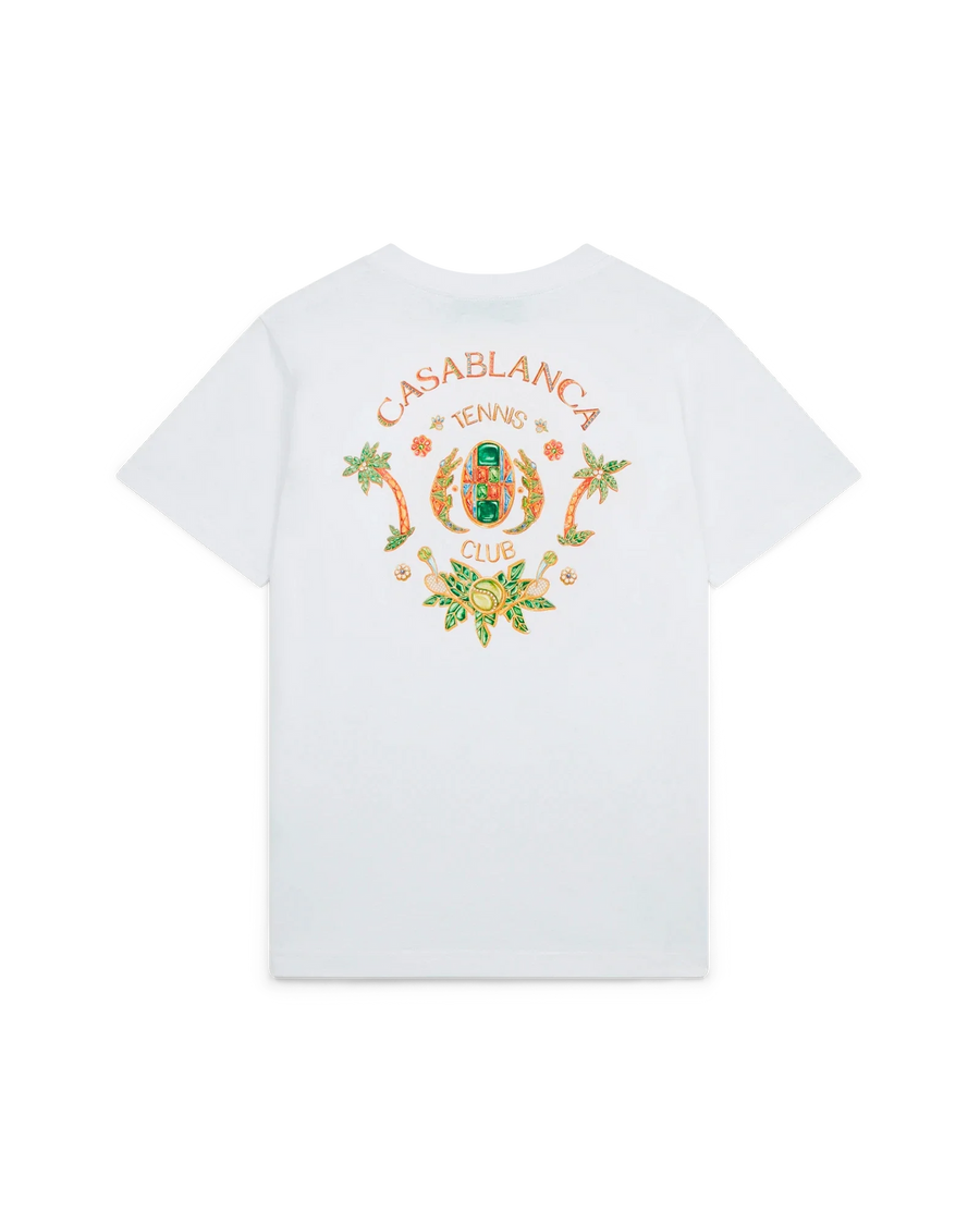 CASABLANCA JOYAUX DAFRIQUE TENNIS CLUB T-SHIRT