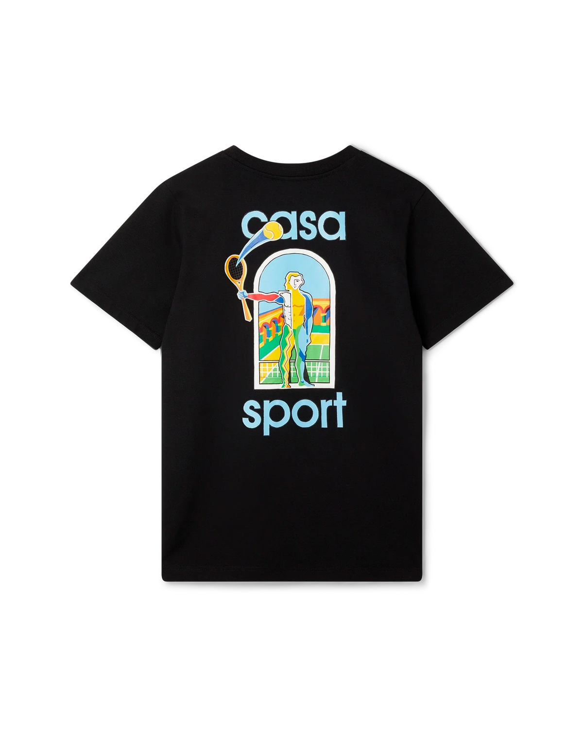 Casablanca Le Jeu Colore Casa Sport T-Shirt 'Black'