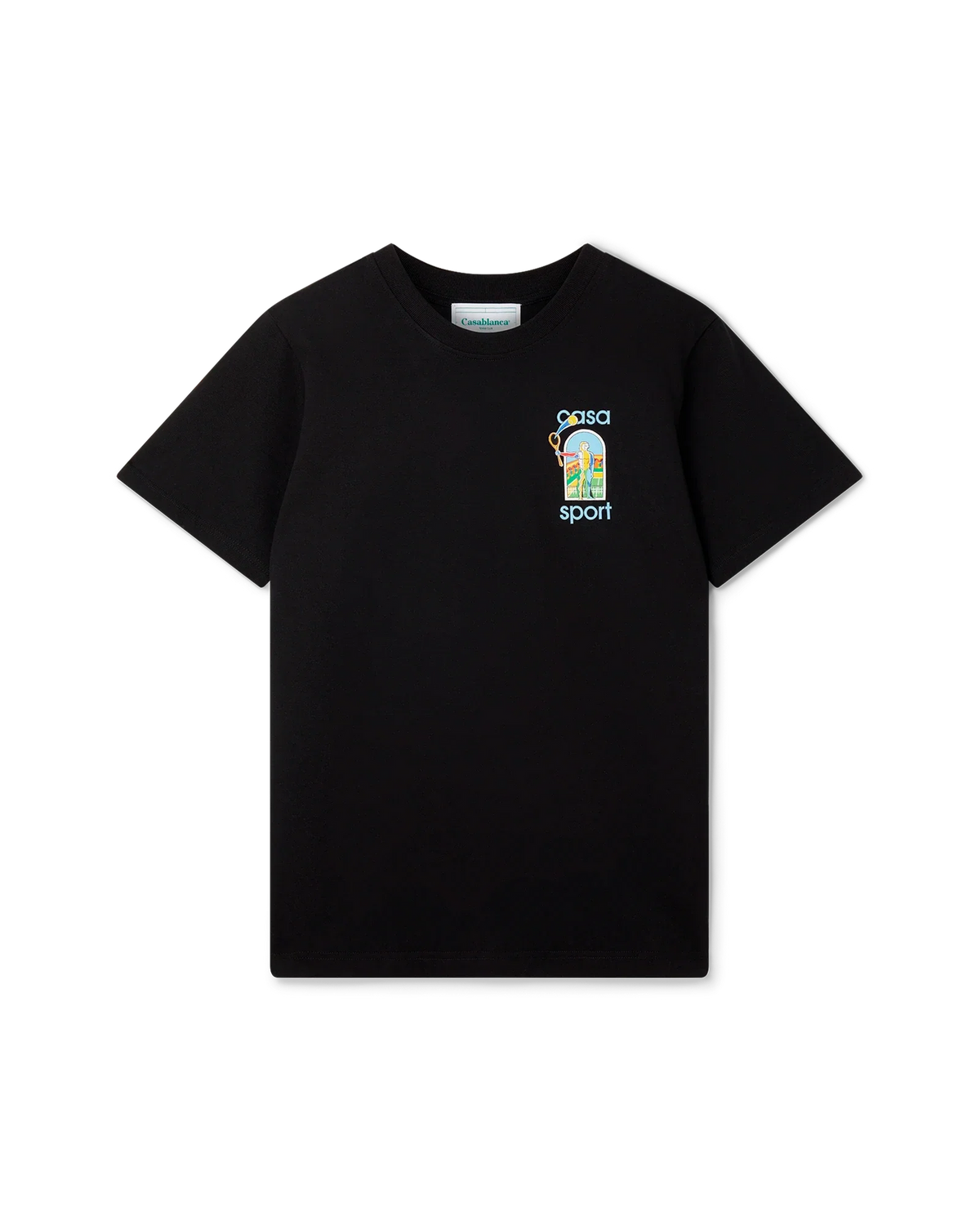 Casablanca Le Jeu Colore Casa Sport T-Shirt 'Black' image 2