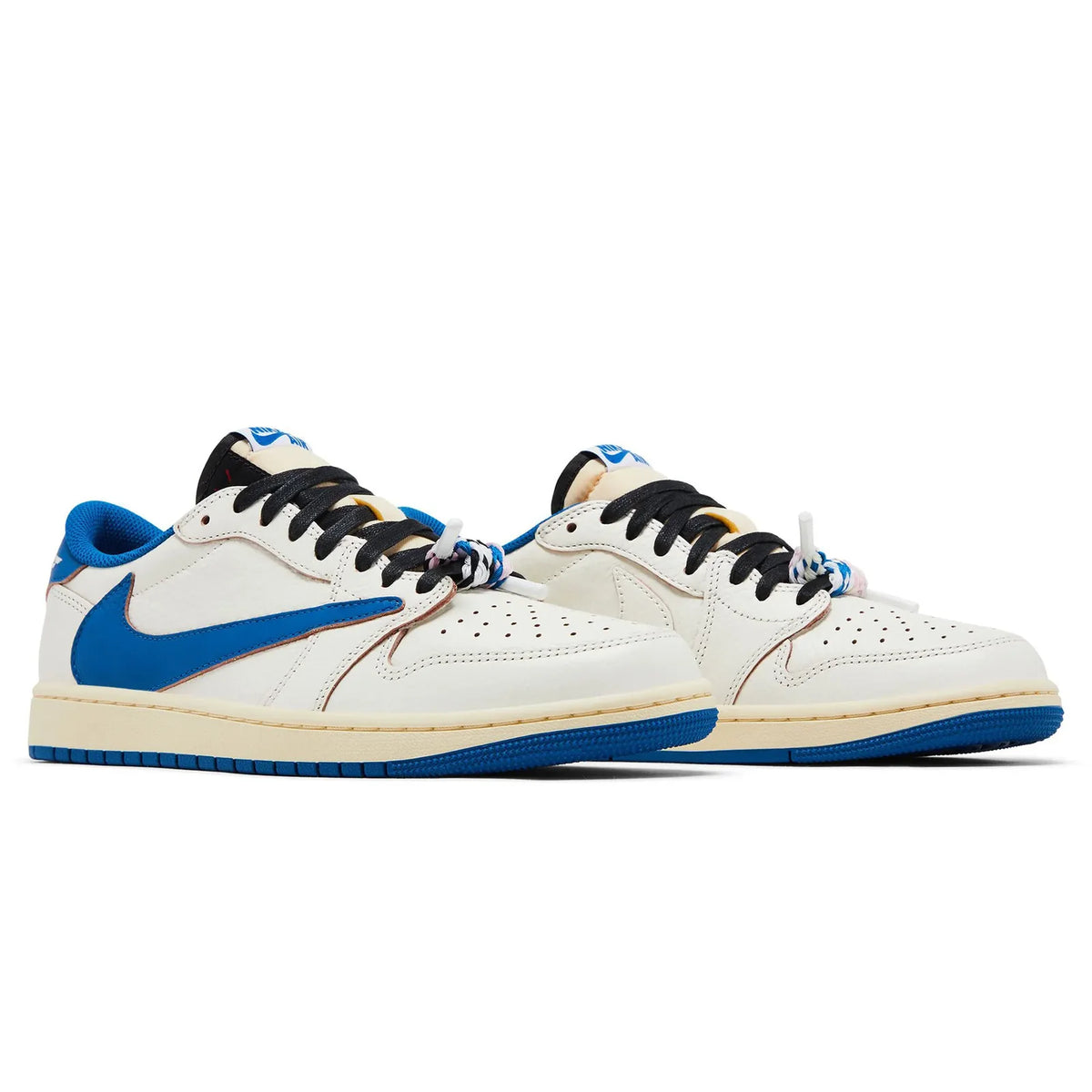 Air Jordan 1 Low x Travis Scott 'Sail Military Blue' image 3
