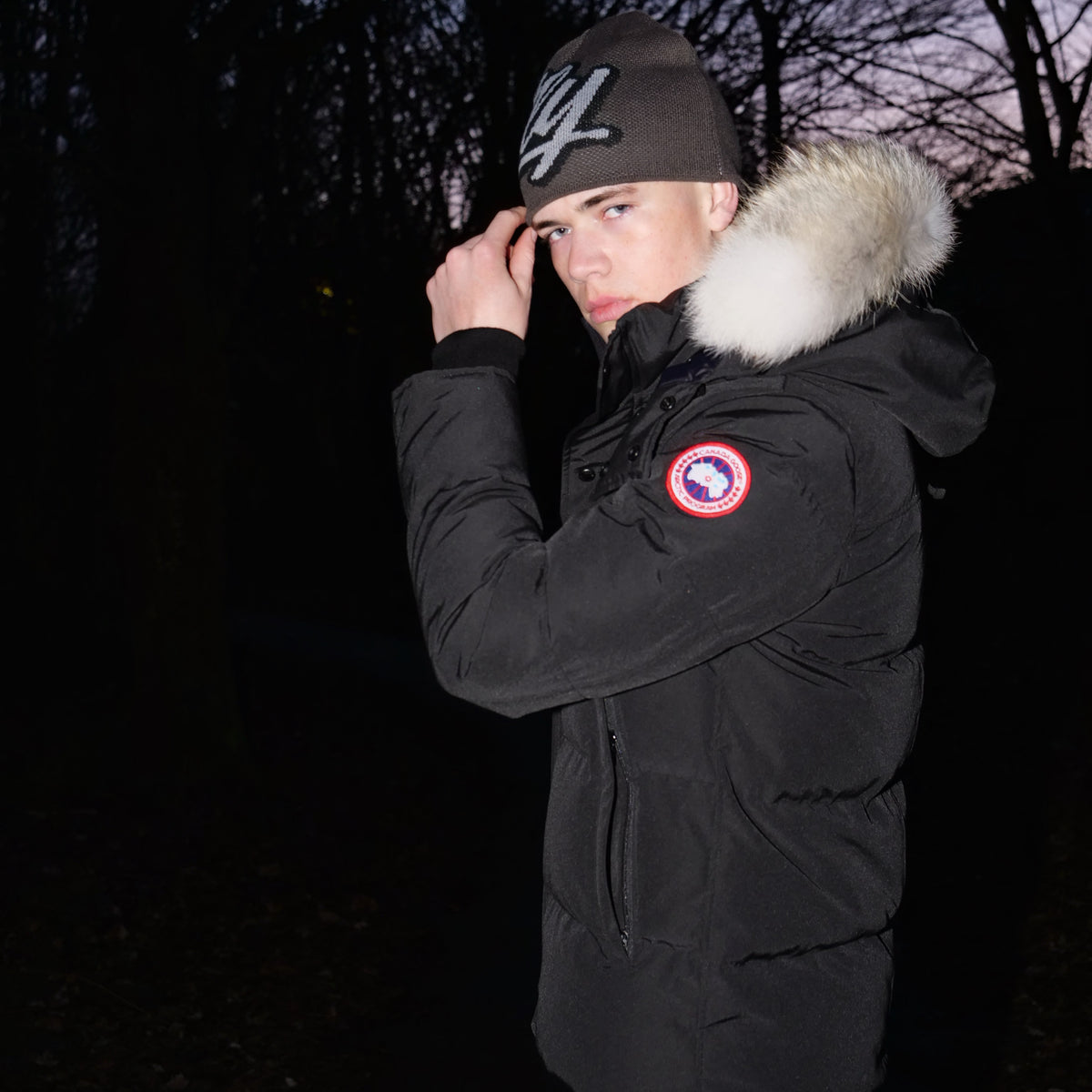 CG ‘WYNDHAM PARKA’ BLACK