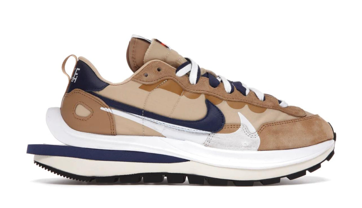 Sacai VaporWaffle 'Sesame Blue Void' Sneakers