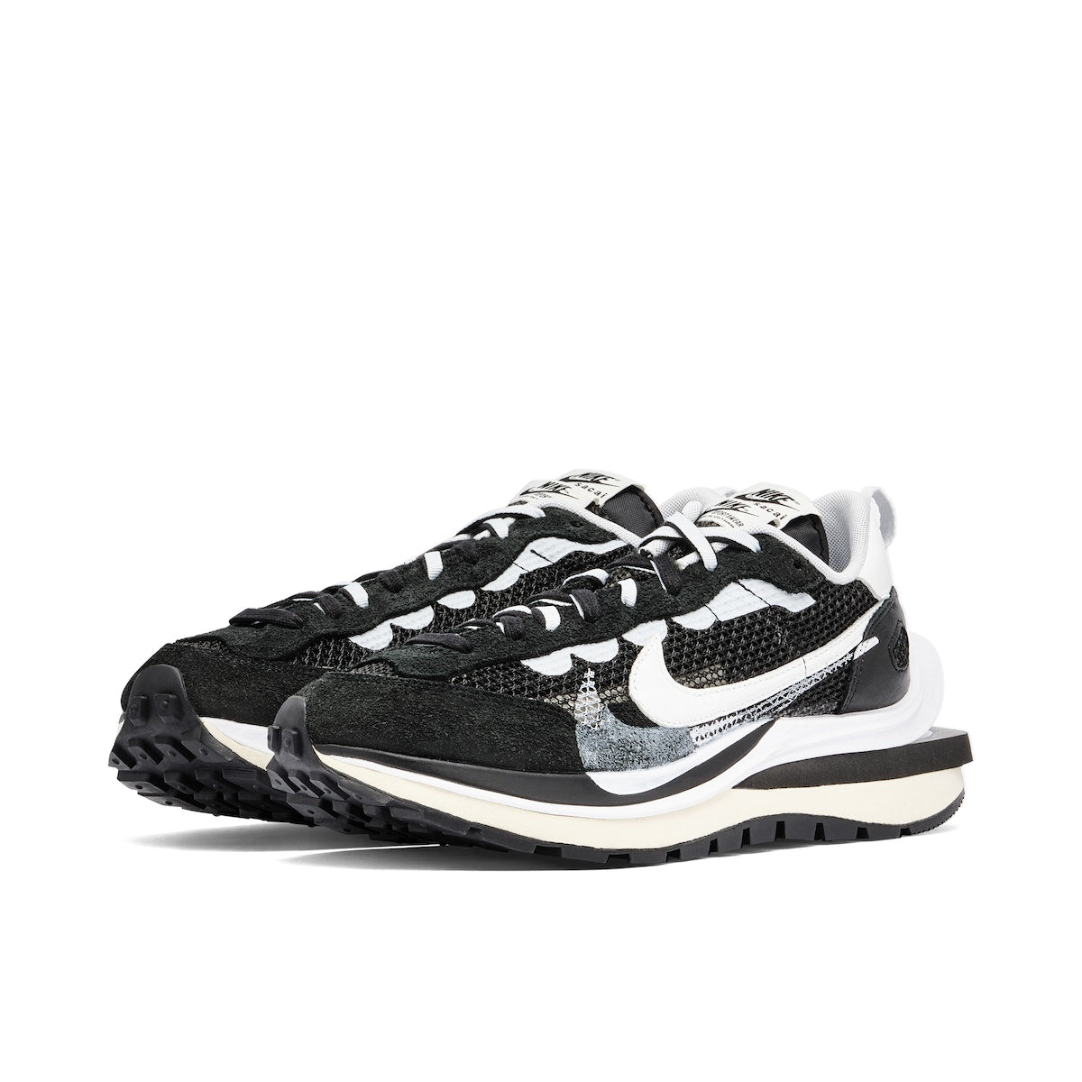 Sacai Vaporwaffle 'Black White' Sneakers image 2