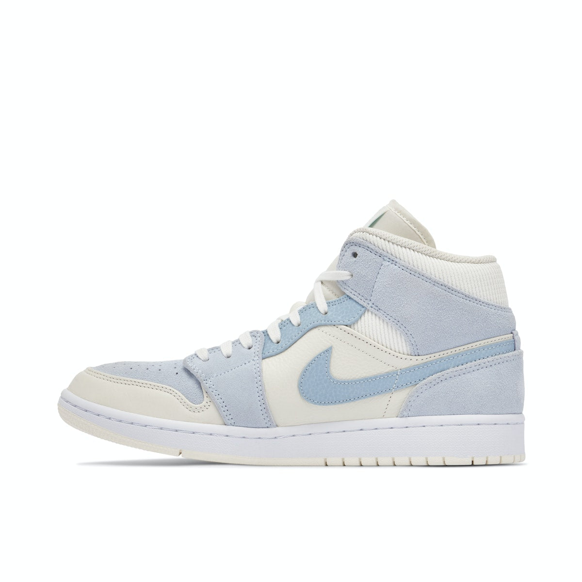 Jordan 1 Mid 'Mixed Textures Blue' Sneakers image 4
