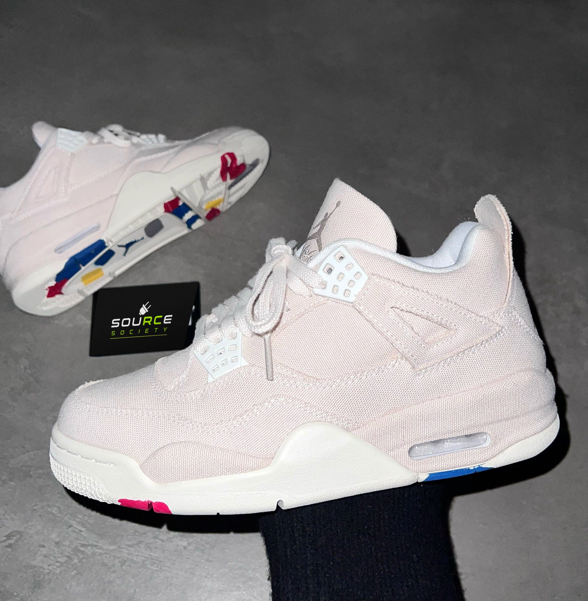 Air Jordan 4 'Blank Canvas' Sneakers image 5