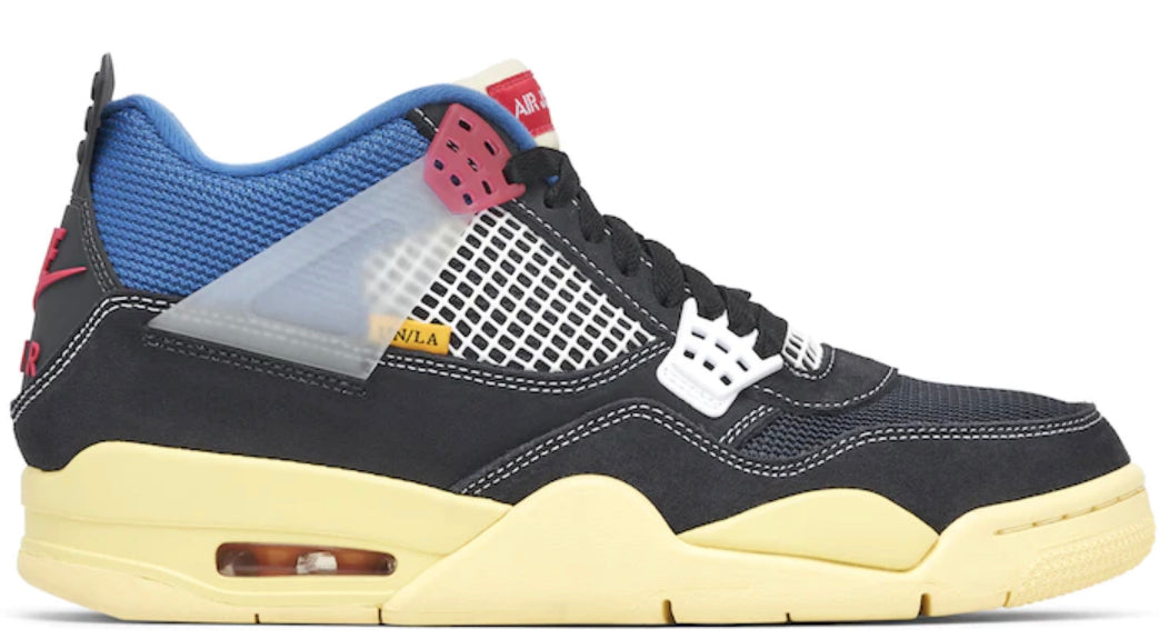 Air Jordan 4 x Union LA 'Off Noir' Sneakers