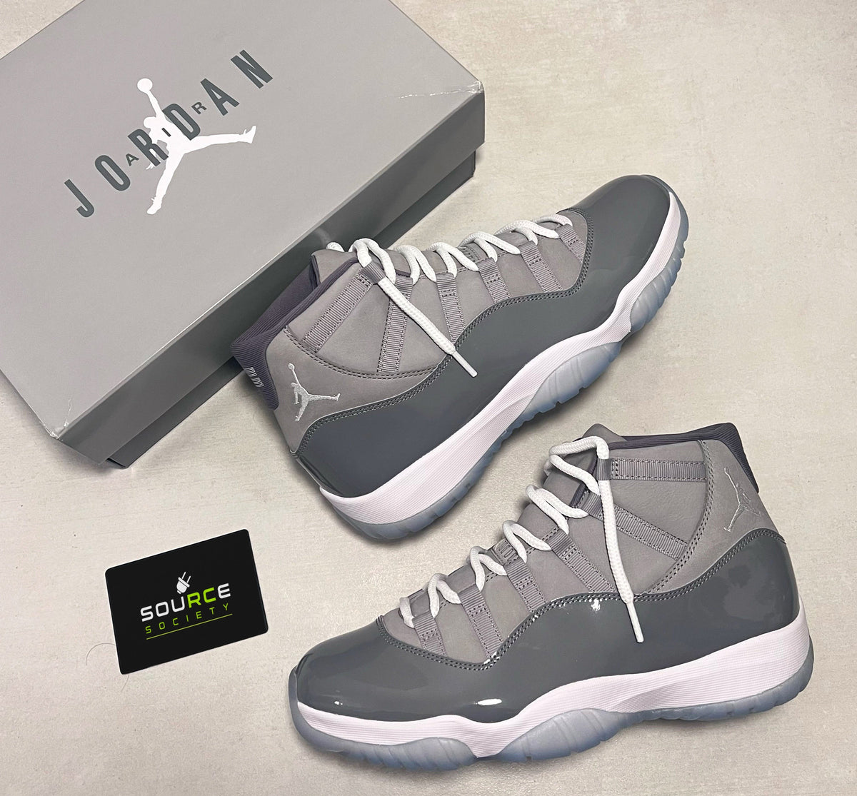 Jordan 11 'Cool Grey' Sneakers image 5