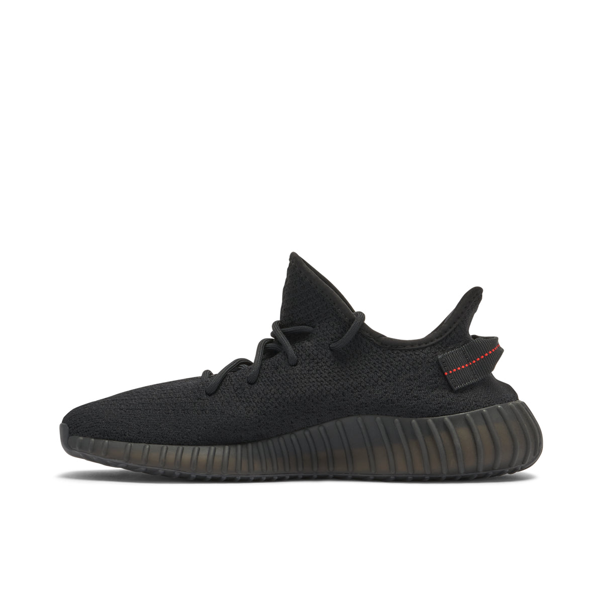 Yeezy Boost 350 V2 'Black Red' Sneakers image 2