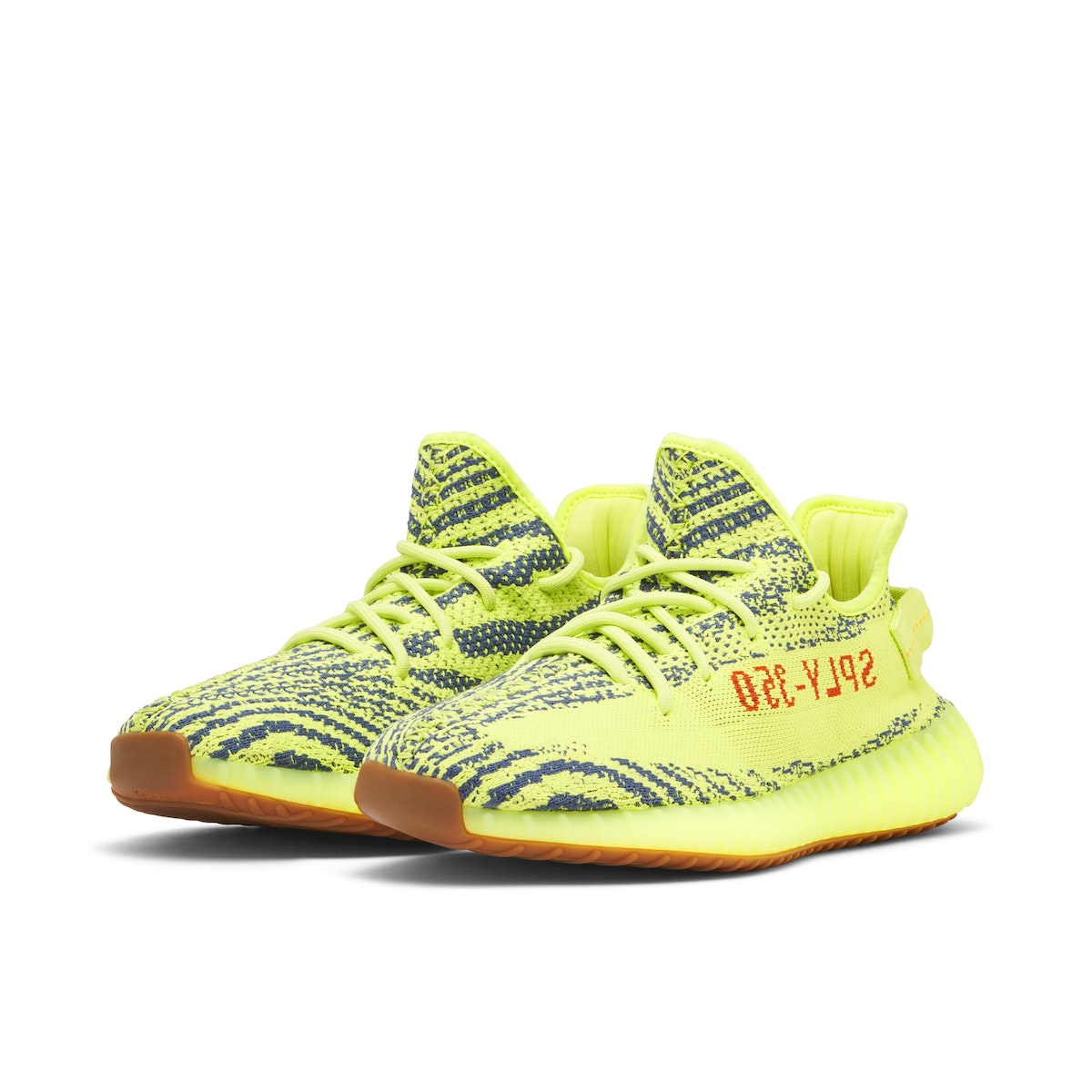 Yeezy Boost 350 V2 'Semi Frozen Yellow' Sneakers image 2
